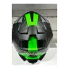 KASK SWAY SW-865 MAT GREY/GREEN GÜNEŞ GÖZLÜKLÜ