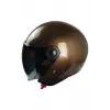 KASK MTS FX-101 PARLAK KAHVE ÇENESİZ