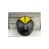 KASK AXXİS DRAKEN S SONAR C3 MAT TİTANYUM/YELLOW