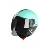KASK MTS FX-101 MAT MİNT/SİYAH ÇENESİZ