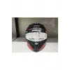 Kask 820 Dakar 3 Black/whıte/red Full Face