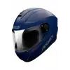 Kask Axxis Draken S Mat Blue Siyah Camlı