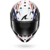 Kask Shark Skwal Cup Speed-Fancy Kapalı Beyaz/Siyah