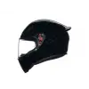 AGV K1 S Kapalı Motosiklet Kaskı Parlak Siyah