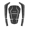 PROHES PH-711 FORZA KAUÇUK TANKPAD GRİ