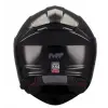 KASK MT GENESİS SV PURE A1 PARLAK SİYAH