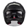 KASK MT COSMO SV PURE A1 PARLAK SİYAH