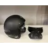 Kask TEX 701 JYT Siyah Deri + KASK MASKELİ
