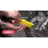 ABUS 8077 2.0 GRANTİ DETECTO XPLUS BALCK — ALARMLI DİSK KİLİDİ