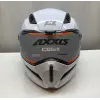 AXXIS KASK FU409SV GHOSTFIGHTER SV SOLID A0 PARLAK BEYAZ