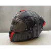 AXXIS KASK HAWK EVO SV TYPE STUDIO B5 MAT KIRMIZI/SİYAH