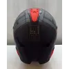 AXXIS KASK HAWK EVO SV TYPE STUDIO B5 MAT KIRMIZI/SİYAH