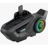 CROWN MICRO C10 Motosiklet Kask Bluetooth interkom Seti