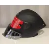 KASK CABERG ROXTER MAT SİYAH + GÜMÜŞ VİZÖR