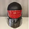 KASK CABERG ROXTER MAT SİYAH + GÜMÜŞ VİZÖR