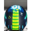 KASK ÇOCUK SWAY 815K GLOSS ALIEN BLUE/GREEN FULL FACE