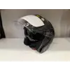 KASK CRN 620 AİR ÇENESİZ MAT SİYAH/MAVİ