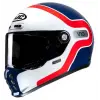 KASK HJC V10 GRAPE MC21 MAVİ BEYAZ