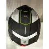 KASK MT GENESİS SV TALO B2 ÇENE AÇILIR MAT SİYAH/SARI