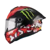 KASK MT HELMETS TARGO S PIQUERAS B5 PARLAK KIRMIZI