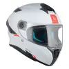 KASK MT HELMETS TARGO S SOLİD MAT BEYAZ