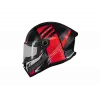 KASK MT STINGER TRON B15 PARLAK SİYAH/KIRMIZI