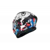KASK MT STINGER YOZU A7 PARLAK MAVİ/BEYAZ