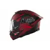KASK MT THUNDER 4 SV LUMİNENCE D5 MAT KIRMIZI