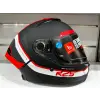 KASK MT THUNDER 4 SV R25 B5 MAT SİYAH/KIRMIZI