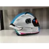 KASK MT THUNDER 4 SV TEARS C8 PARLAK İNCİ BEYAZ/PEMBE