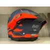 KASK MT THUNDER 4R SV LUMEX C24 MAT TURUNCU