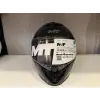 KASK MT THUNDER 4R SV PURE PARLAK SİYAH