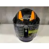 KASK MTS 625 WASP ÇENESİZ GÜNEŞ GÖZLÜKLÜ TURUNCU/SİYAH