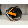 KASK MTS 625 WASP ÇENESİZ GÜNEŞ GÖZLÜKLÜ TURUNCU/SİYAH