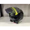 KASK MTS 625 WASP ÇENESİZ GÜNEŞ GÖZLÜKLÜ YEŞİL/SİYAH