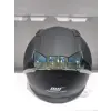 KASK MTS PRO 801 MAT SİYAH GÜNEŞ GÖZLÜKLÜ