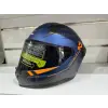 KASK MTS PRO 910 GÜNEŞ GÖZLÜKLÜ MAVİ/TURUNCU