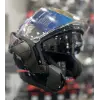 Kask Shark Oxo Sıkter Çene Açılır Gümüş/Siyah/Kırmızı