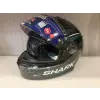 Kask Shark Skwal İ3 Lıght-Blur Siyah/Mavi/Yeşil