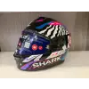 Kask Shark Skwal İ3 SPEED-FANCY Black White Blue