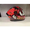 KASK SHIRO KATANA SV PSYCO TURUNCU/BORDO