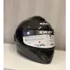 KASK SWAY 861F D CARBON PARLAK SİYAH