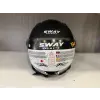 KASK SWAY SW 765 Matt Black (GÜMÜŞ VİZÖR)