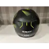 KASK SWAY SW-766 Matt Cırcle Black Yellow GÜNEŞ GÖZLÜKLÜ