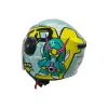 KASK SWAY SW 814 ROBOT KIDS Light Blue (ÇOCUK)