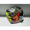 KASK SWAY SW 820 BADBOY FULL FACE GÜMÜŞ VİZÖR