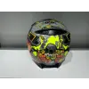 KASK SWAY SW 820 BADBOY FULL FACE GÜMÜŞ VİZÖR