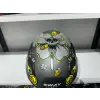 KASK SWAY SW 820 BADBOY FULL FACE GÜMÜŞ VİZÖR