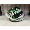 KASK SWAY SW 850 WHITE/GREEN FULL FACE
