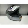 KASK SWAY SW-865 MAT GRİ GÜNEŞ GÖZLÜKLÜ